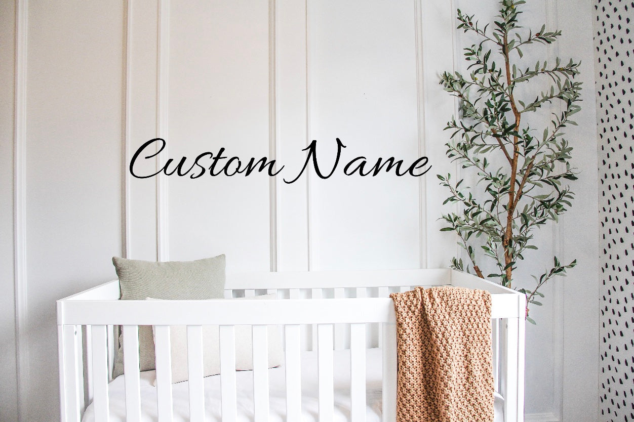 Name Cut Out Sign